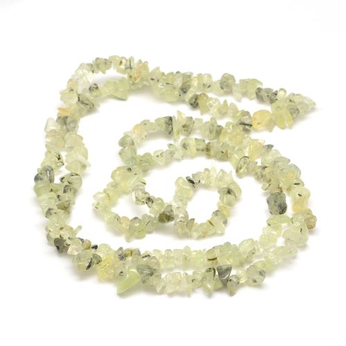 Prehnite Gemstone Chip Beads | Alberta Bead Store