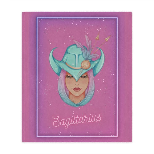 Astrology Plush Blankets 50x60 - Premium from Crystals and Sun Signs Co - Shop now at Crystals and Sun Signs Co