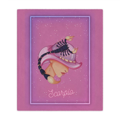 Astrology Plush Blankets 50x60 - Premium from Crystals and Sun Signs Co - Shop now at Crystals and Sun Signs Co