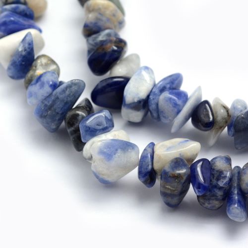 Sodalite Gemstone Chip Beads | Alberta Bead Store