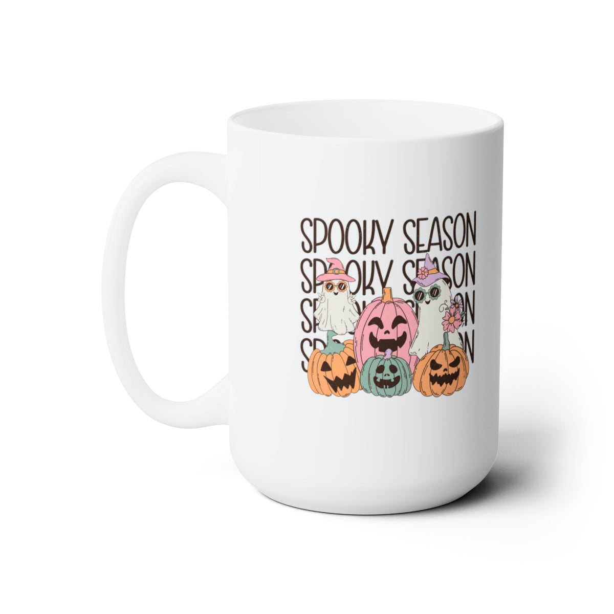 Spooky Season Halloween themed 15oz Ceramic Mug - Premium Mug from WitchesInkCanada - Shop now at Crystals and Sun Signs Co