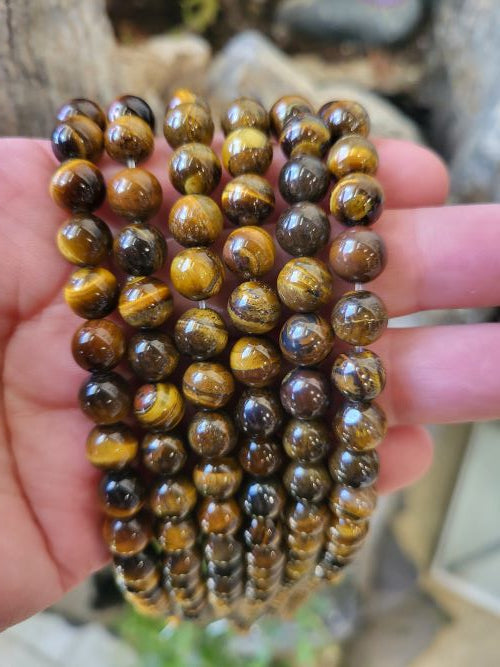 Tiger Eye Gemstone Beads - All Sizes - Crystals and Sun Signs