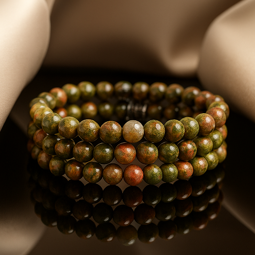 Unakite healing bracelet in Red Deer