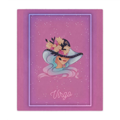 Astrology Plush Blankets 50x60 - Premium from Crystals and Sun Signs Co - Shop now at Crystals and Sun Signs Co