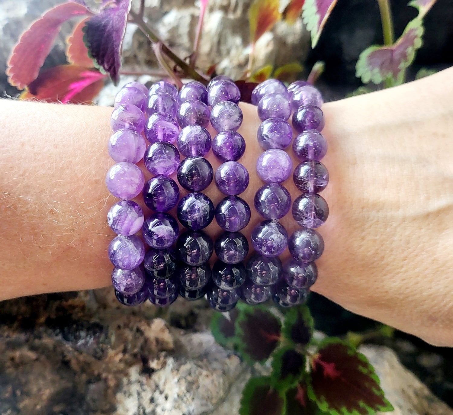 Gemstone Beaded Bracelets