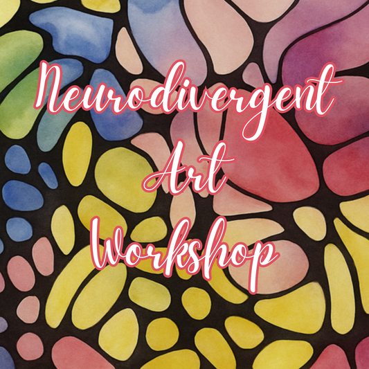 Neurodivergent Art Workshop | Crystals and Sun Signs
