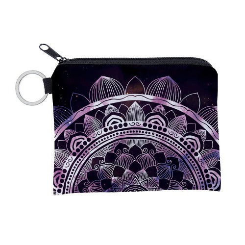 Mandala Small Zipper Pouch - Witches Ink LTD - O/A Crystals and Sun Signs