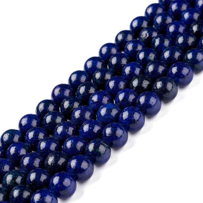 Lapis Lazuli Gemstone Beads - Dyed - All Sizes - Witches Ink LTD - O/A Crystals and Sun Signs