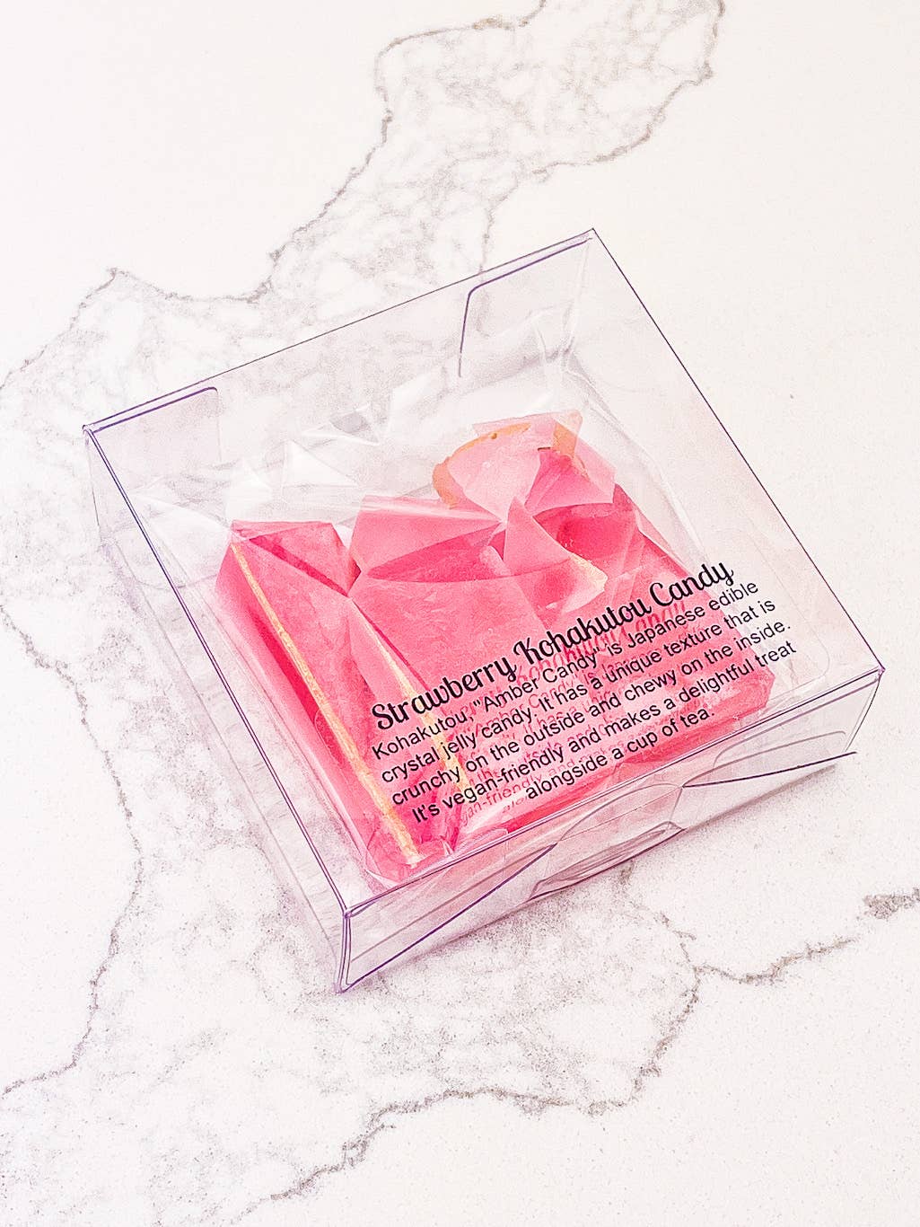 Berry Rose Kohakutou Candy | The Treat Bombs