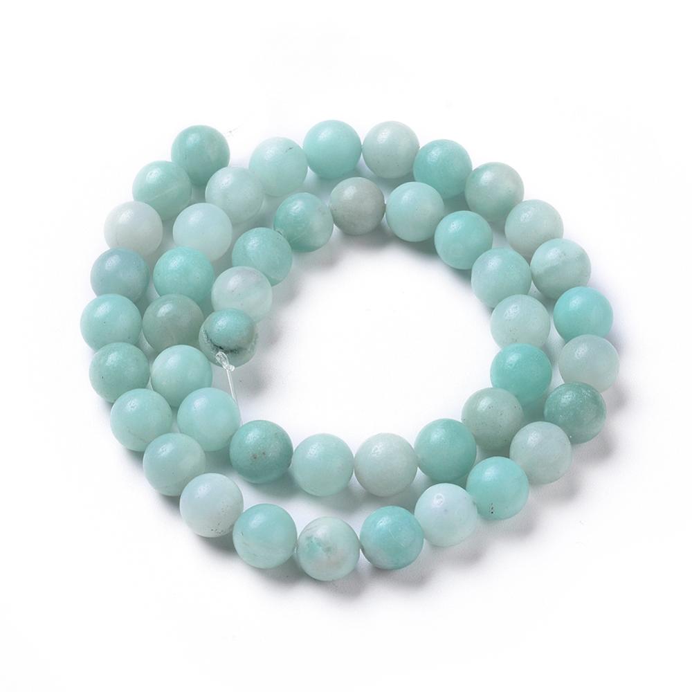 Amazonite B Grade Gemstone Beads | Alberta Bead Store