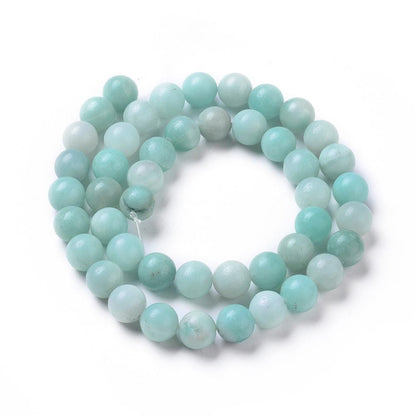 Amazonite B Grade Gemstone Beads | Alberta Bead Store