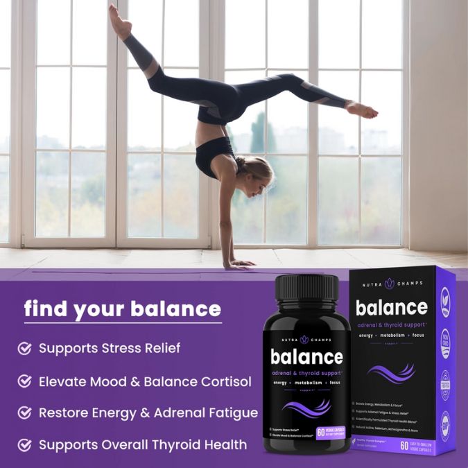 NutraChamps - Balance Supplement - Premium Supplement from NutraChamps - Shop now at Witches Ink LTD
