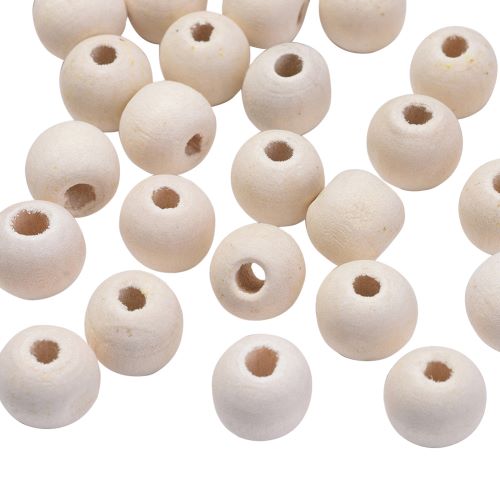 Macrame Wood Beads 12MM 4MM Hole | Alberta Bead Store