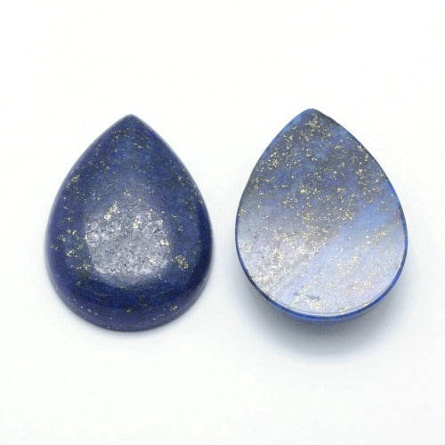 Lapis Lazuli Cabochon Tear Drop Shape - Witches Ink LTD - O/A Crystals and Sun Signs