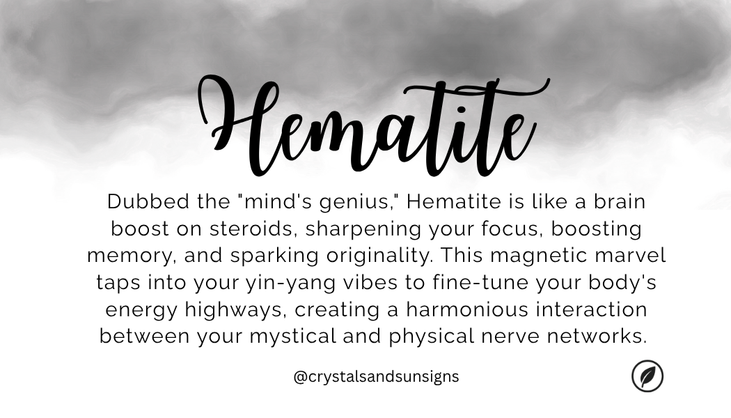 Hematite Gemstone Bead Bracelet | The Stone for Grounding