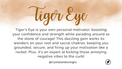 Tiger Eye Gemstone Bracelet - The Stone of Courage