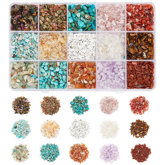 Gemstone Chip Kit 15 Styles No Hole | Alberta Bead Store