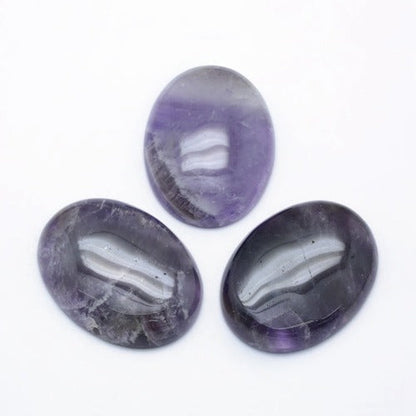 Amethyst Cabochon Oval Shape - Witches Ink LTD - O/A Crystals and Sun Signs