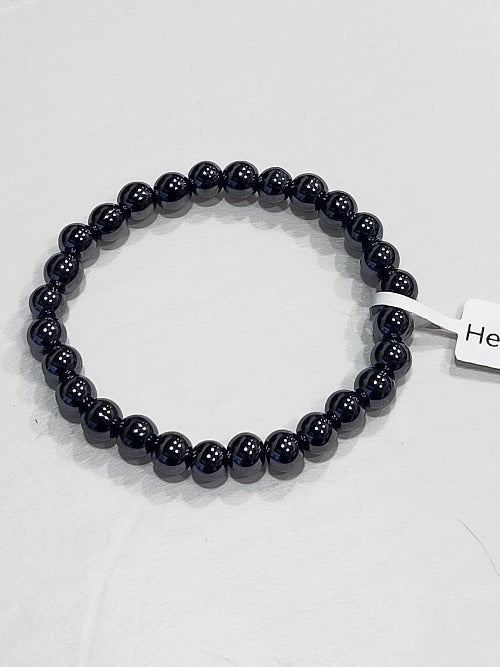 Hematite Bead Bracelet | Crystals and Sun Signs Co