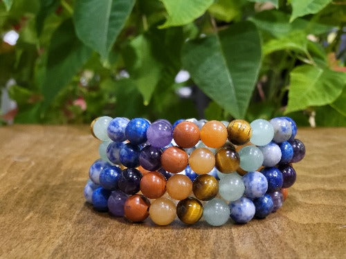 Chakra Balancing Bracelet - Premium Bracelet from Crystals and Sun Signs Co - Shop now at Witches Ink LTD