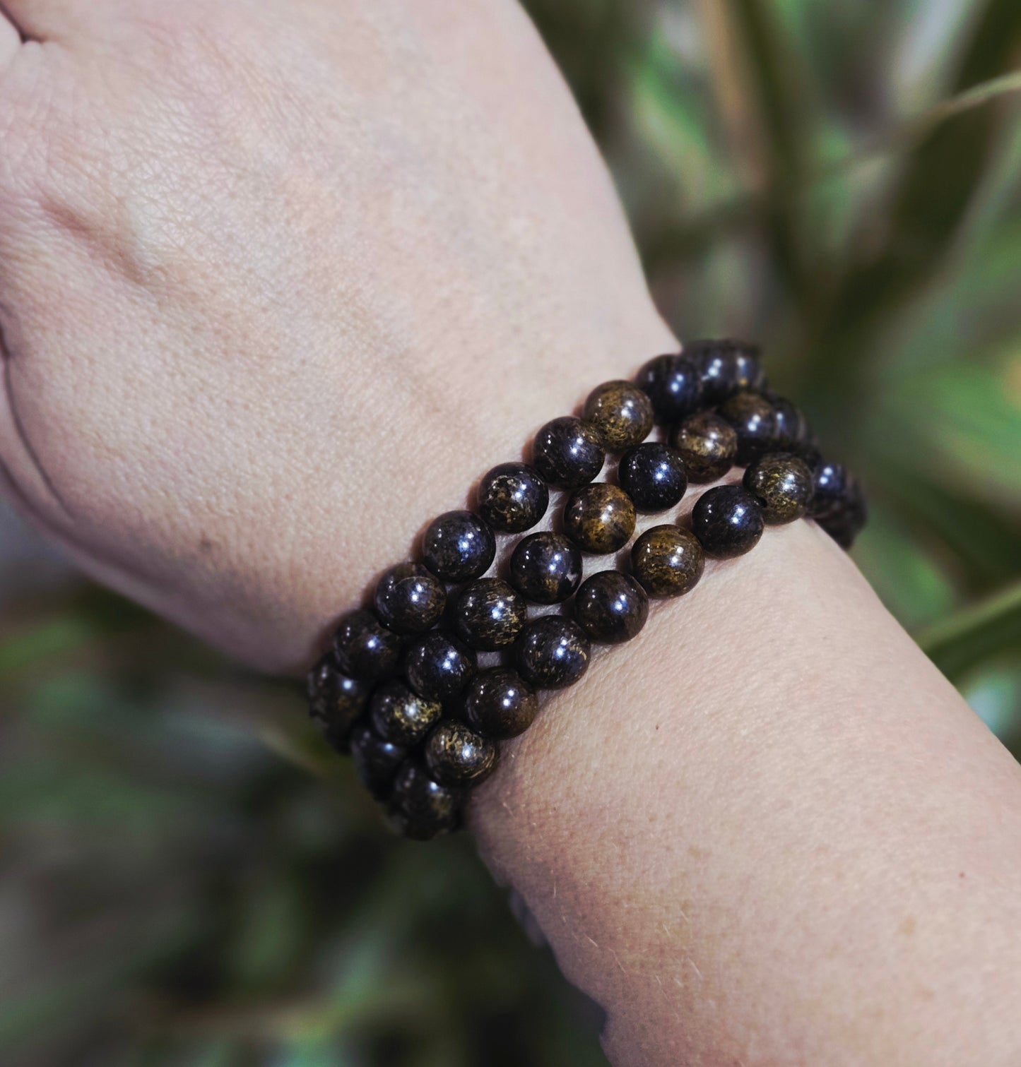 Bronzite Gemstone Bracelet | The Stone of Confidence