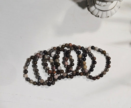 Petrified Wood Bracelet | The Stone of Stability - Crystals and Sun Signs Co