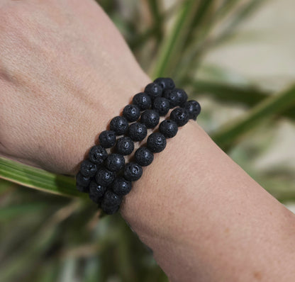 Lava Bead Bracelet | The Stone of Grounding