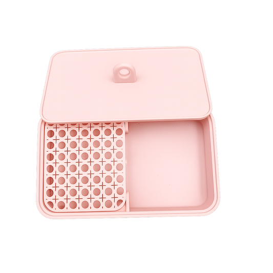 Polymer Clay Starch Tray Pink