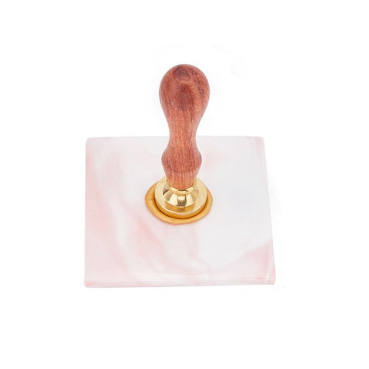 Wax Seal Ceramic Coaster | Crystals and Sun Signs Co