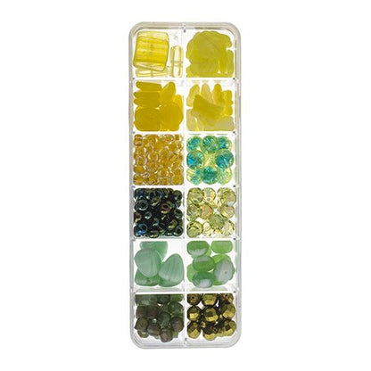 Czech Glass Beads Citrus Sparkles