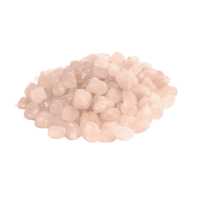 Rose Quartz Tumbled Stone 5pcs | Crystals and Sun Signs Co