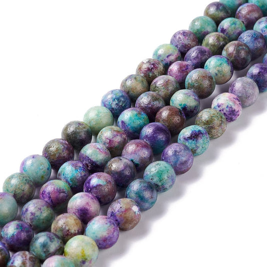 Calcite Gemstone Beads - Natural & Dyed - All Sizes | Crystals and Sun Signs Co