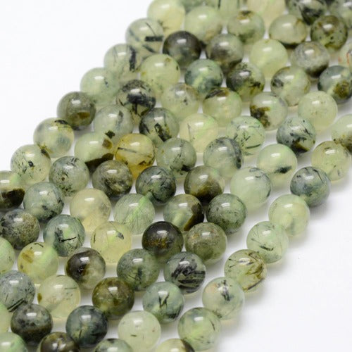 Prehnite Gemstone Beads - All Sizes - Witches Ink LTD - O/A Crystals and Sun Signs