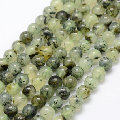 Prehnite Gemstone Bead | Alberta Bead Store