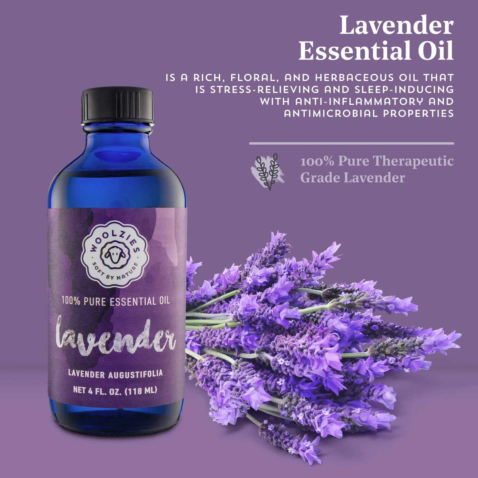 Lavender Essential Oil 30ml | Woolzies