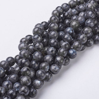 Larvikite Gemstone Beads | Alberta Bead Store
