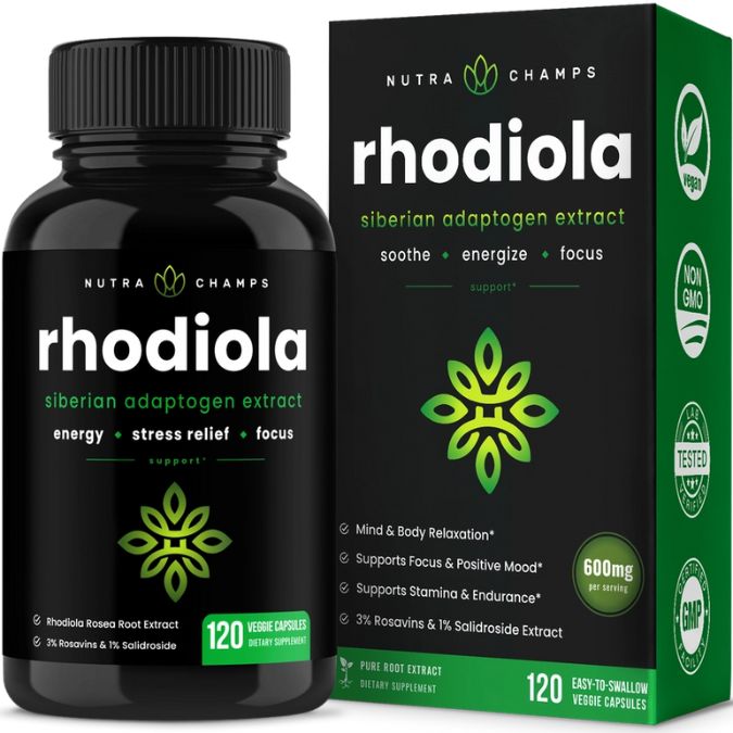 NutraChamps - Rhodiola Rosea Supplement | NutraChamps