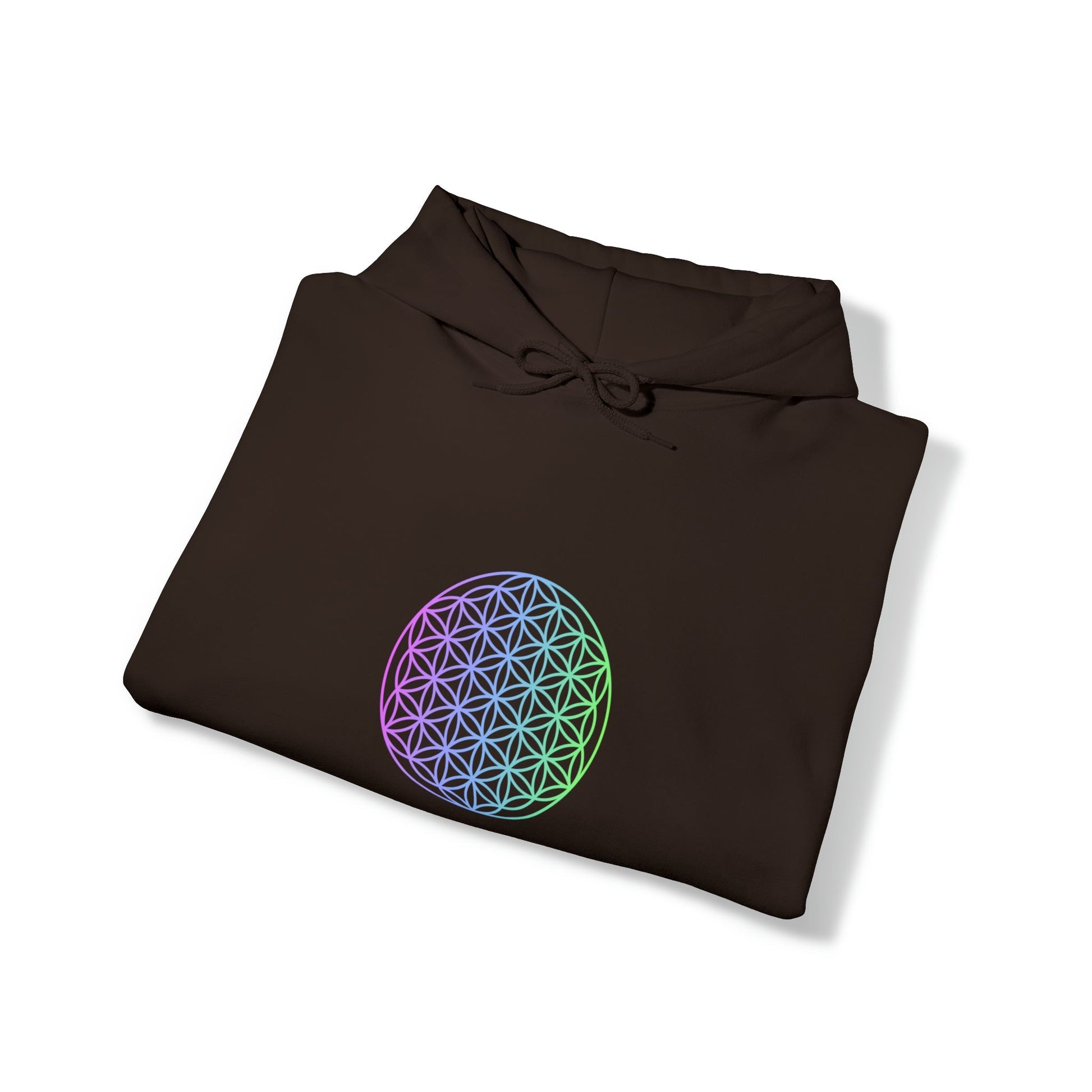 Dear Person in Front of Me... Flower of Life Hooded Sweatshirt - Premium Hoodie from Printify - Shop now at Crystals and Sun Signs Co