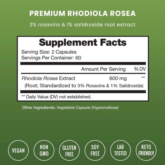 NutraChamps - Rhodiola Rosea Supplement | NutraChamps