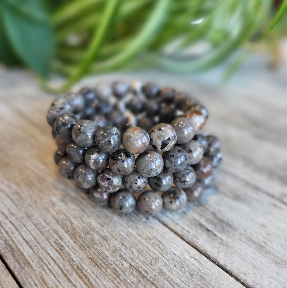 Yooperlite Gemstone Healing Bracelet - Premium Bracelet from WitchesInkCanda - Shop now at Crystals and Sun Signs Co