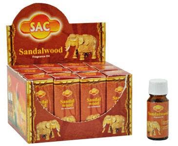 SAC Sandalwood Fragrance Oil 10ml