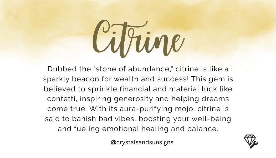 Citrine Bracelet | The Stone of Abundance