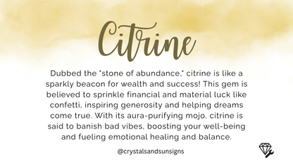 Citrine Bracelet | The Stone of Abundance