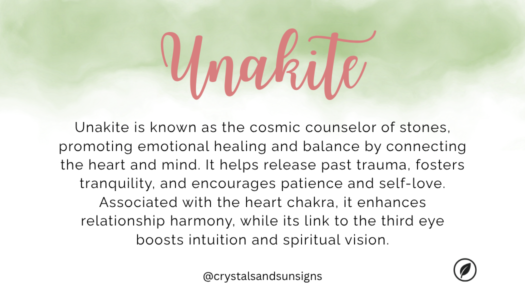 Unakite Gemstone Bead Bracelet | The Emotional Healer