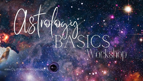 Astrology Basics Workshop - Premium  from Witches Ink LTD - Shop now at Witches Ink LTD
