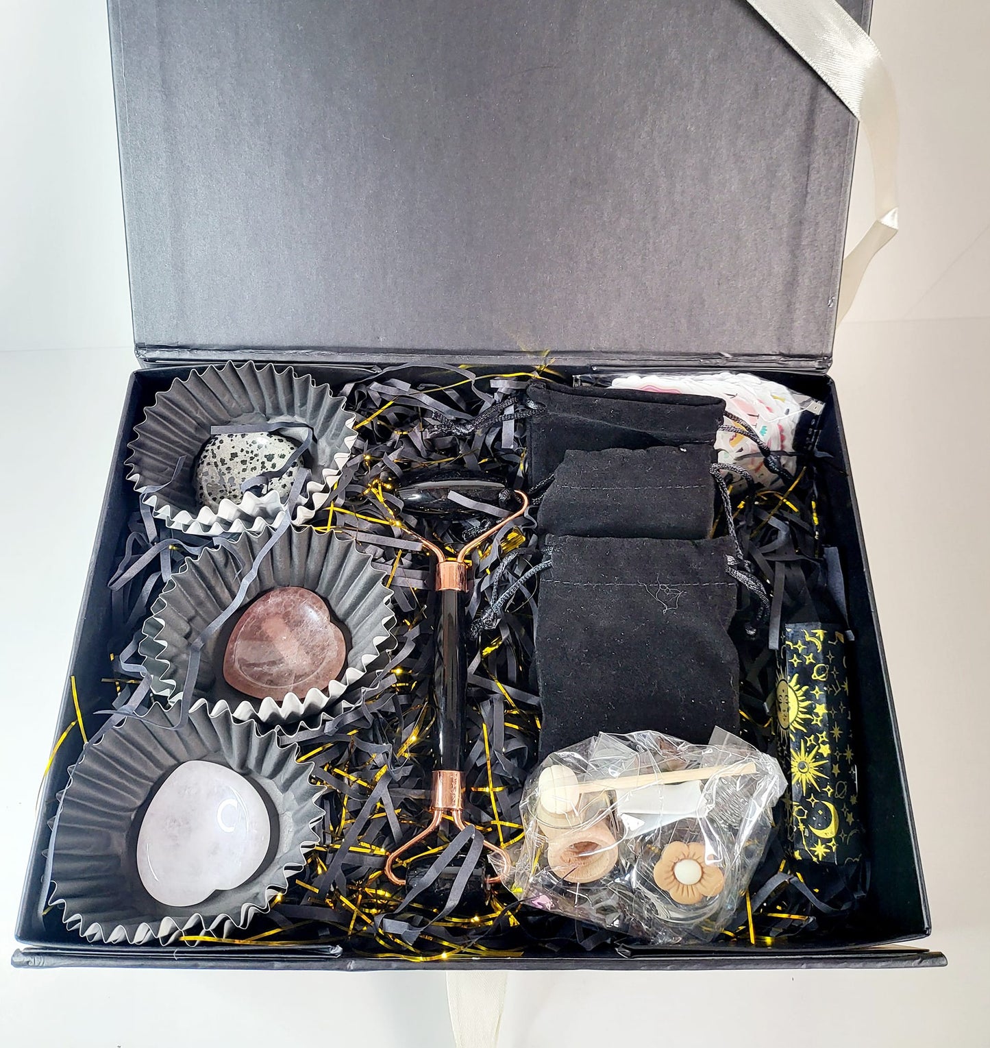 Limited Edition Black Mothers' Day Gift Box - Crystals and Sun Signs