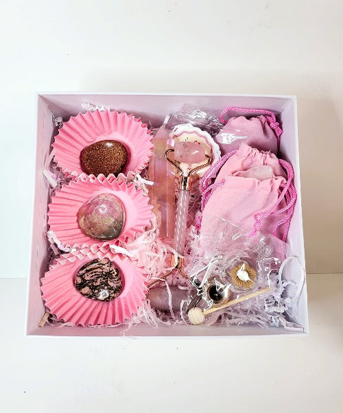Limited Edition Pink Mothers' Day Gift Box - Crystals and Sun Signs