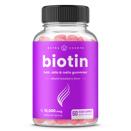 Biotin Gummies Supplement - Crystals and Sun Signs