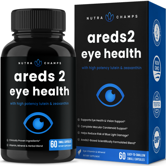 Areds 2 Eye Health Supplement - Crystals and Sun Signs