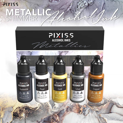 Metallic Alcohol Inks
